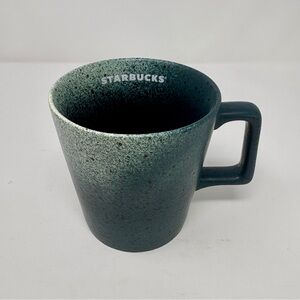 Starbucks Coffee Co 2020 Teal Blue Green Ombre Speckle Coffee Tea Mug Cup 14 oz